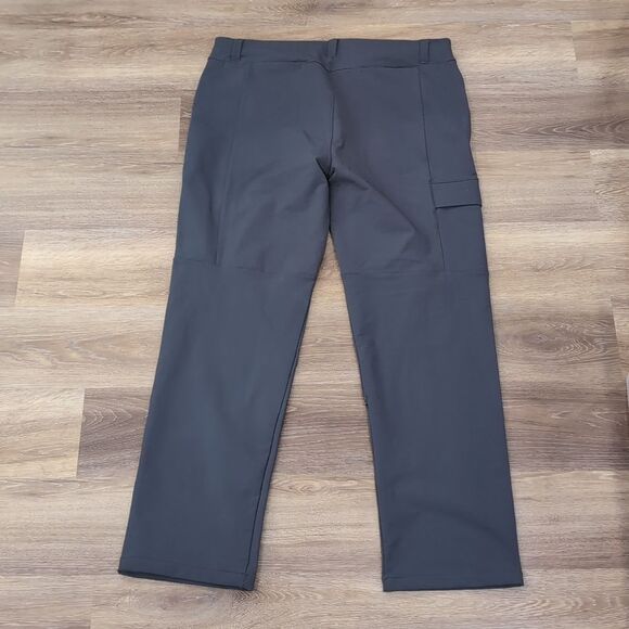 Betabrand Gray Travel Cargo Pants Sz 12 Petite NWT - Picture 6 of 15